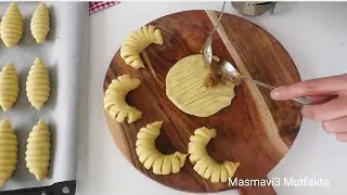 ELMALI KURABİYE tarifi/Kurabiye Tarifleri #Masmavi3Mutfakta