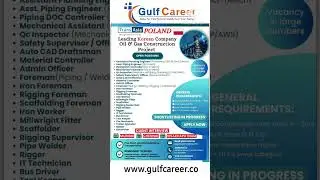 Car Mechanic ! Electrician ! Rigger ! Barber ! IT Technician Jobs ! Poland Jobs