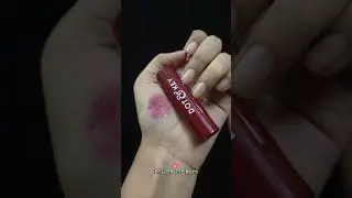 Dot and key lip balm in the shade cherry crimson #dotandkey #lipbalm #spf50 #spf50pa #tintedlipbalm