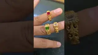 new trending gold men's finger rings #gold #jewellery #trending