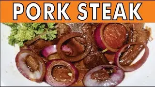 PORK STEAK RECIPE BY COOKINGEE | SIMPLE AND EASY RECIPE