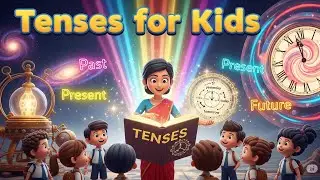 Tenses for kids in time travel 