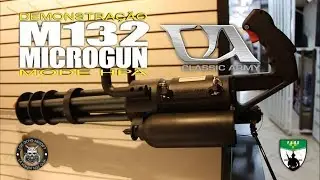 M132 MICROGUN - Classic Army - Demonstra&ccedil;&atilde;o