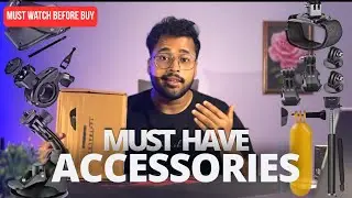 Must Have ACCESSORIES for DJI Action 4 and 5 Pro Under 1000 | With Demo