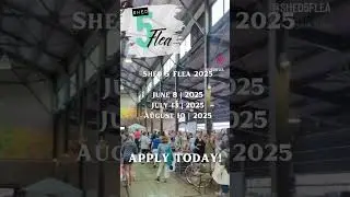 Visit Shed 5 Flea - June 8, Eastern Market, Detroit