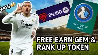 Do you want to get unlimited gems and rank up tokens for free? 😱 In Fc mobile 2026 | free gems 😱🤫