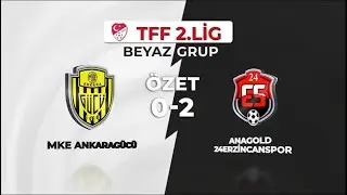 Anagold 24Erzincanspor 0-2 MKE Ankarag&uuml;c&uuml; | Ma&ccedil; &Ouml;zeti