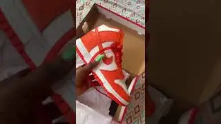 NIKE DUNK HIGH SYRACUSE UNBOXING