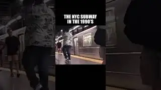 The NYC Subway in the 1990's | #nyc #90s #1990s #nostalgia #shorts