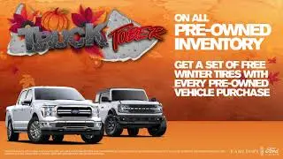 FREE Winter Tires with USED vehicle purchases @ Kamloops Ford