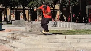 Катание на коньках в центре Финикса &mdash; Deck Park