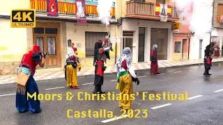 Moors & Christians Festival , Castalla September 1, 2023 in 4K