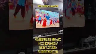 ONEPLUS 55 4K Backlight💯#repairing#reels#shorts#satisfying#oneplus#tv#4k#original#quality#navimumbai