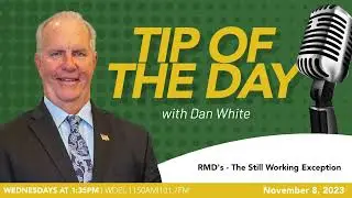 The Rick Jensen Show: RMD's - The Still Working Exception (November 8, 2023)