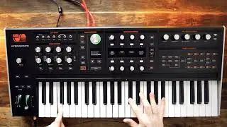 BRUTAL MONO FREQUENCIES FORCED INTO EERIE STEREO! Demo of ASM HYDRASYNTH 