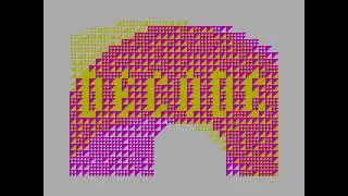 decode_recode &mdash; EvilPaul / AteBit (ZX Spectrum, 512b intro), 2010