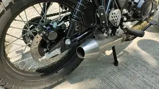 Rusi Classic 250 with Bullet pipe.