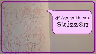 [Draw with me] Comicportrait Skizzen nach Referenzen