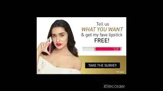 Get free Shraddhha Kapoor's Myglamm Matte Lipstick