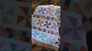 BEAUTIFUL PINWHEEL QUILT BLOCK IDEAS!! #patchwork #patchworkquilt