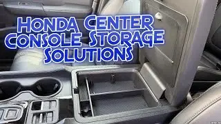 Honda Pilot / Passport / Ridgeline Center Console Storage & Organizer Set Accessories by Wexyldra