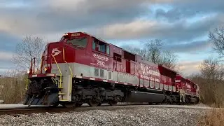 RJC 2592 & 3438 With A Long Train!