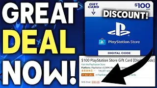 GREAT PSN Credit Gift Card DEAL! New FREE Game for PS5 SOON and More PS4/PS5 Cyber Monday DEALS