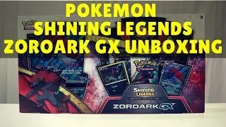 Multi Code Giveaway | Opening Pokemon Shining Legends Zoroark GX Box