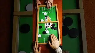 Super winner 😱 Whoever clears the board first wins👌 Sling Puck Game  #shorts #2025 #superwinner