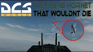 Can The F-16 Win The One Circle Fight Against An F/A-18 Hornet? (Guns Only, No Commentary) | DCS