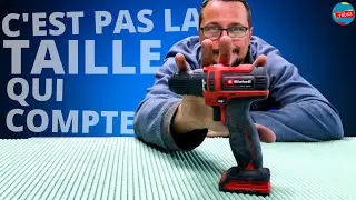 Pr&eacute;sentation et test VISSEUSE COMPACTE EINHELL TE-CD 18/40 Li BL ( C'est une balle ! )
