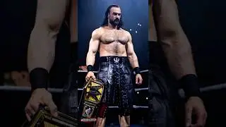 Drew McIntyre as WWE Champion Looks PERFECT! 😍🔥 #WWE #Shorts