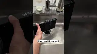 How to refill an AIO