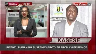 Around Uganda: Rwenzururu king suspends from Chief Prince