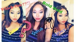 Which Wig Glue? Bold Hold vs Esha vs Gots2be vs Ghost Bond