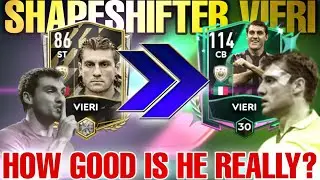 MALDINI'S CLONE? 🤯 Shapeshifter Icon Vieri Review | FIFA mobile 22 (Is He GOOD?)