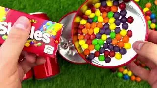 Soft Sweet ASMR Tapping Chocolate with Rainbow Candy