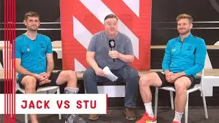 JACK VS STU | Warm-up round for the Red & White Quiz Night!