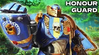 Real HONOUR GUARD Ultramarine vs Tyranids - Epic Melee Battle - Warhammer 40k: Space Marine 2