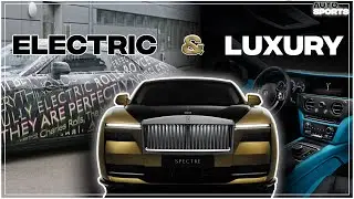 Роскошь и электричество? Совершенно новый Rolls Royce Spectre