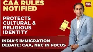 Debate on CAA, NRC and Illegal Immigration in India Intensifies After Modi Govt Implements CAA