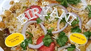 Veg Biryani| Vegetabel Biryani | Tarkari Ki Biryani Hyderabadi Style 