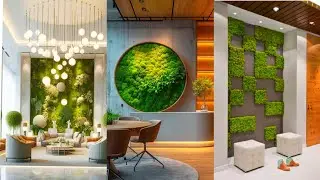 Grass Wall Home Decor | Living Room Wall Decor | Artificial Grass Wall|Landscape Vertical Grass Wall