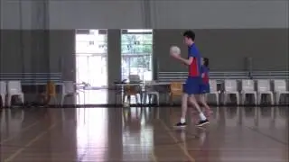 Netball reflex test / drill
