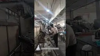 Manual Cleaning on an Industrial Casting Line