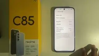 Realme C85/C85 Pro: How to Block calls from private number