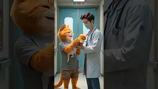 Cat's Pregnancy Journey #cat #animals #ai #shorts #viral #ytshorts