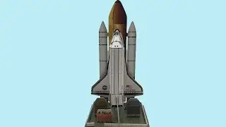 DIY Miniature Space Shuttle Discovery ~ Aishangpin 3D Puzzle