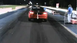 Boostin Performance's Red Demon - 9.0 @ 144mph (letting off)