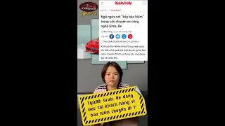 Tip100: Grab, Be đang m&oacute;c t&uacute;i kh&aacute;ch h&agrave;ng v&igrave; bảo hiểm chuyến đi ?